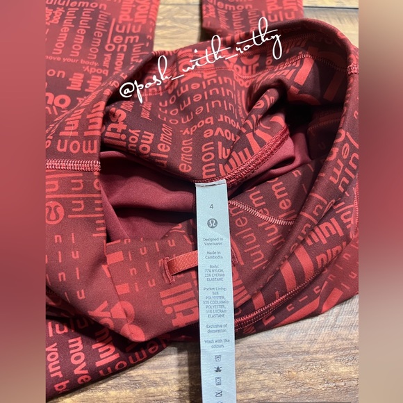 🍋 Lululemon Wunder Train HR Crop 23”, NWT - Picture 8 of 11